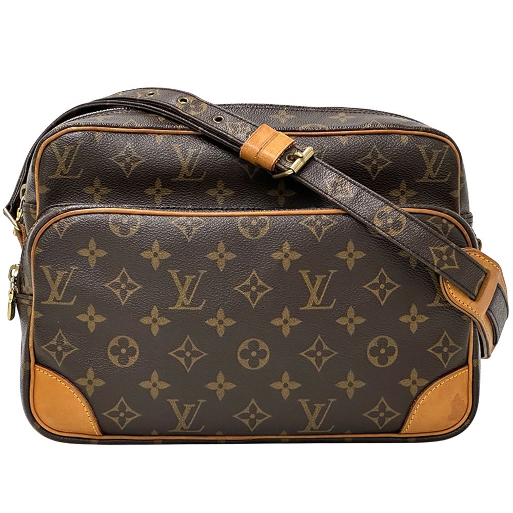 ルイ ヴィトン LOUIS VUITTON バッグ モノグラム レディース ブランド ショルダーバッグ ナイル M45244 ブラウン メッセンジャーバッグ 斜め掛け おしゃれ 【中古】