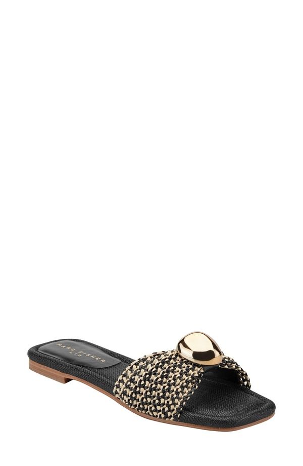 マーク・フィッシャー レディース シューズ サンダル Marc Fisher LTD Nalena Slide Sandal Black Multi ブラック