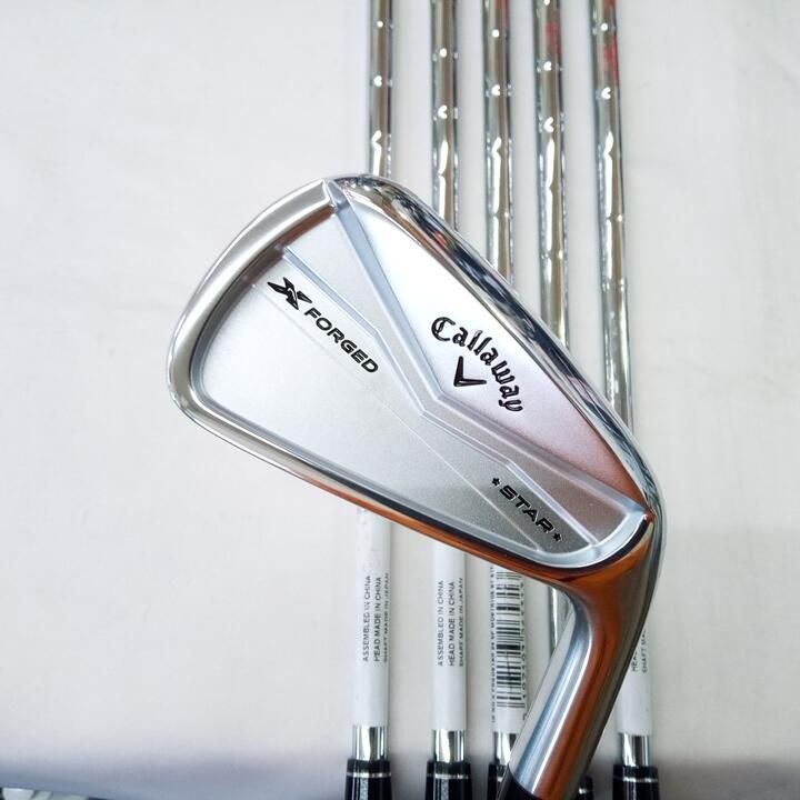 キャロウェイ　X FORGED STAR 2024　NSプロ MODUS 3 TOUR 105　Sフレックス　アイアンセット　中古　ゴルフドゥ！高知店【最短即日発送】