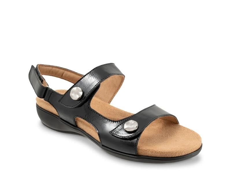 トロッターズ レディース シューズ サンダル トール TrottersRomi Metallic Sandal Black ブラック