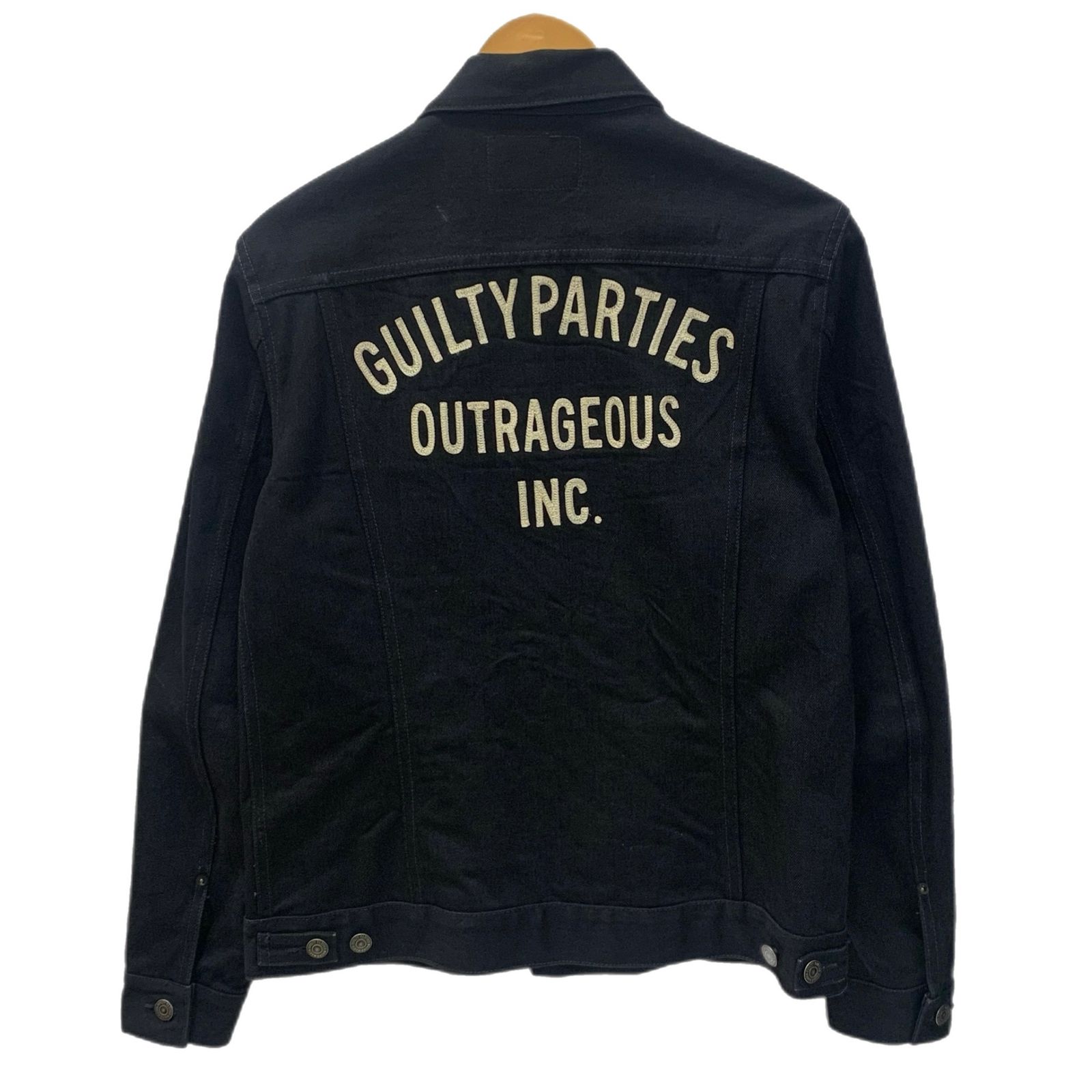 ワコマリア WACKO MARIA ブラックデニムジャケット BLK DENIM JKT 
