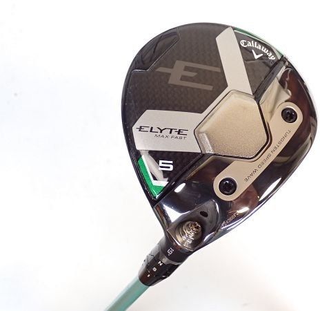 女性用 キャロウェイ ELYTE MAX FAST フェアウェイウッド LIN-Q GREEN 40 for Callaway 5w 19度 L