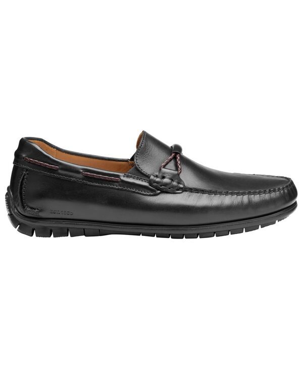ジョンストンアンドマーフィー メンズ シューズ スリッポン・ローファー Johnston Murphy Mens Cort 20 Braided Bit Loafer Black Full Grain ブラック