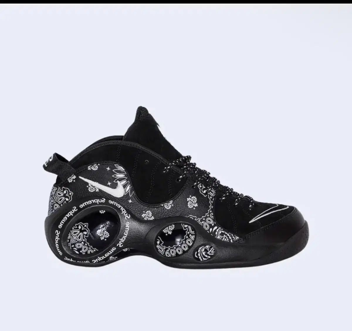 ナイキ×シュプリーム エア ズーム フライト 95 SP ブラック