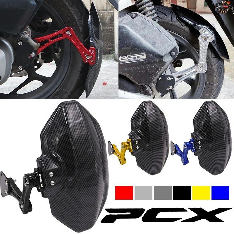 ホンダ PCX 160 PCX150 用オートバイ後輪フェンダーマッドガードアドベンチャーフェンダー前方スプラッシュガードアクセサリー
