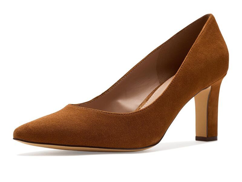 コールハーン レディース シューズ ヒール Cole Haan Mylaheel Pump 75mm Tobacco Suede