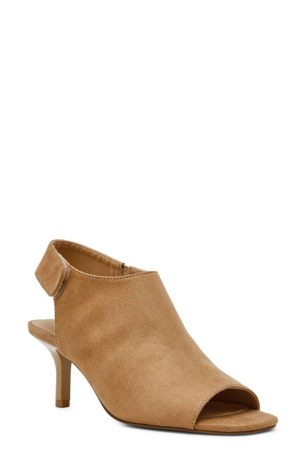 アンクライン レディース シューズ ヒール サンダル アンクル Anne Klein Semanankle Strap Sandal Sand Suede サンド