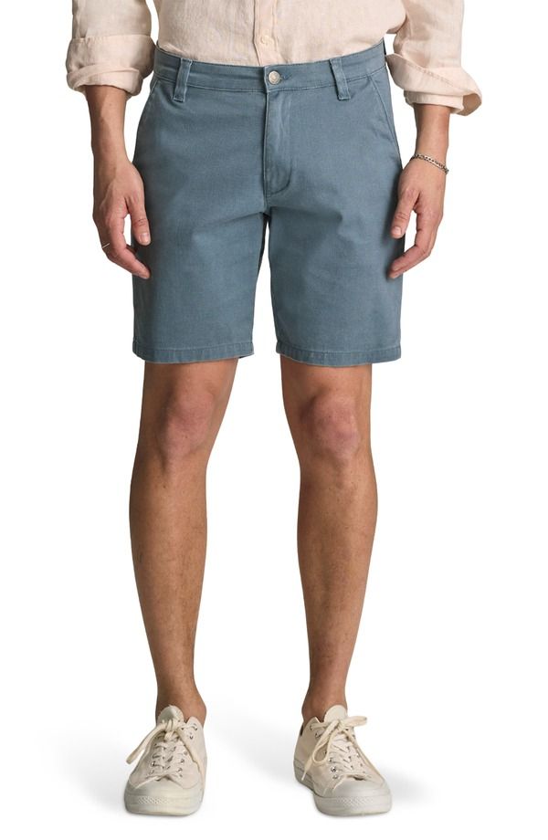 マーヴィ ジーンズ メンズ ボトムス ハーフパンツ・ショーツ ショートパンツ Mavi Jeans Noah Flat Front Stretch Twill Shorts Faded Blue Vintage Colored ブルー