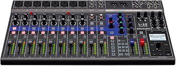 ZOOM ズーム デジタルミキサー 12ch ライブトラック 14イン/4アウトの