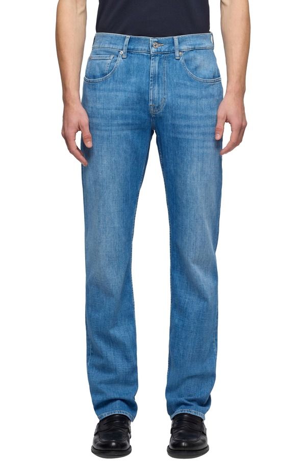 セブンフォーオールマンカインド メンズ ボトムス デニムパンツ ストレート ジーンズ 7 For All Mankind The Straight Leg Jeans High Point
