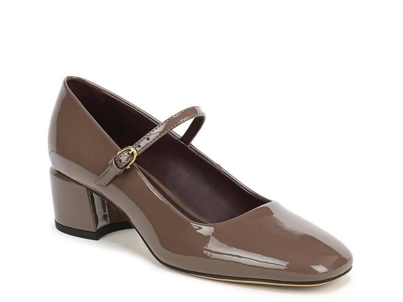 フランコサルト レディース シューズ パンプス Franco SartoDavi Mary Jane Pump Brown Patent Synthetic ブラウン
