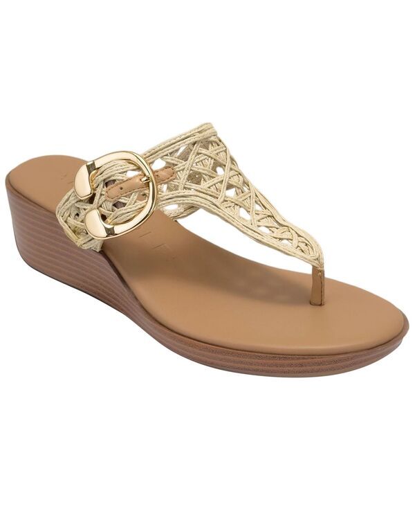エアロソールズ レディース シューズ サンダル Aerosoles Womens Izola Wedge Sandals Natural