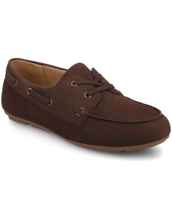 ジュルネ コレクション レディース シューズ スリッポン・ローファー Journee Collection Womens Naomi Boat Shoe Loafers Chocolate チョコレート