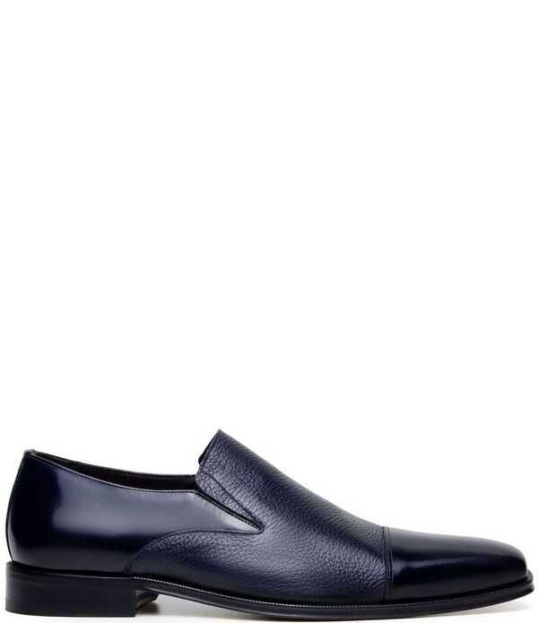 ベルヴェデール メンズ シューズ スリッポン・ローファー ダービー キャップ レザー Belvedere Mens Andreo Deerskin Leather and Italian Calf Leather Cap Toe Derby Dresshoes