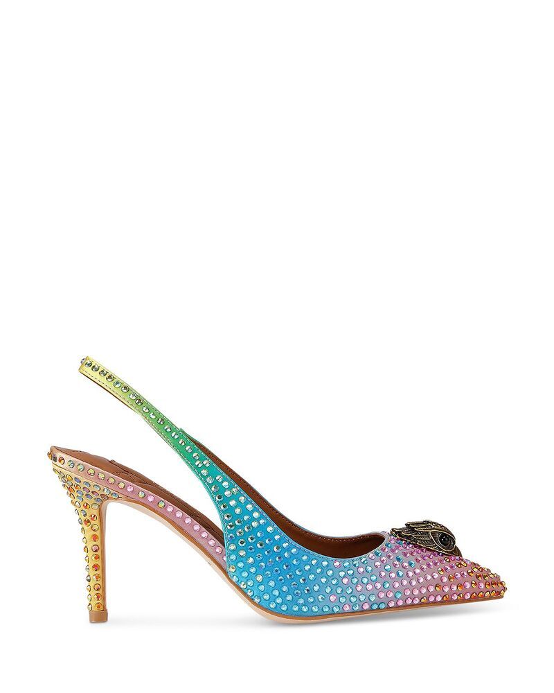 カートジェイガーロンドン レディース シューズ パンプス KURT GEIGER LONDON Womens Belgravia 85 Embellished Slingback Pumps Open Misc