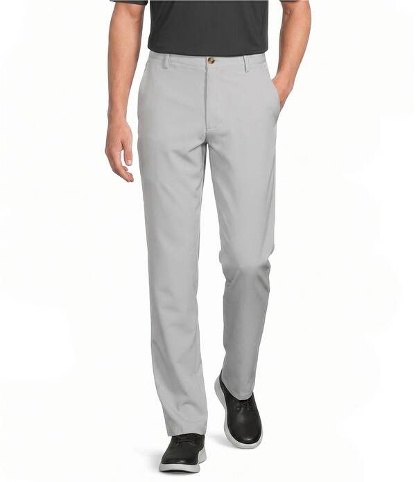 ラウンドトゥリーアンドヨーク メンズ ボトムス カジュアルパンツ Roundtree Yorke Performance Andrew Straight Fit Flat Front Pants Greystone