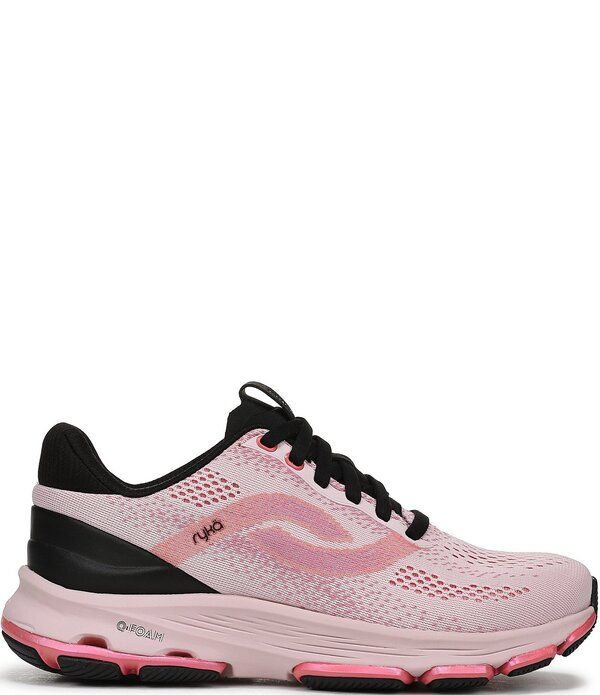 ライカ レディース シューズ スニーカー メッシュ Ryka Womens Devotion Stride LX Mesh Walking Sneakers Pink Bow ピンク