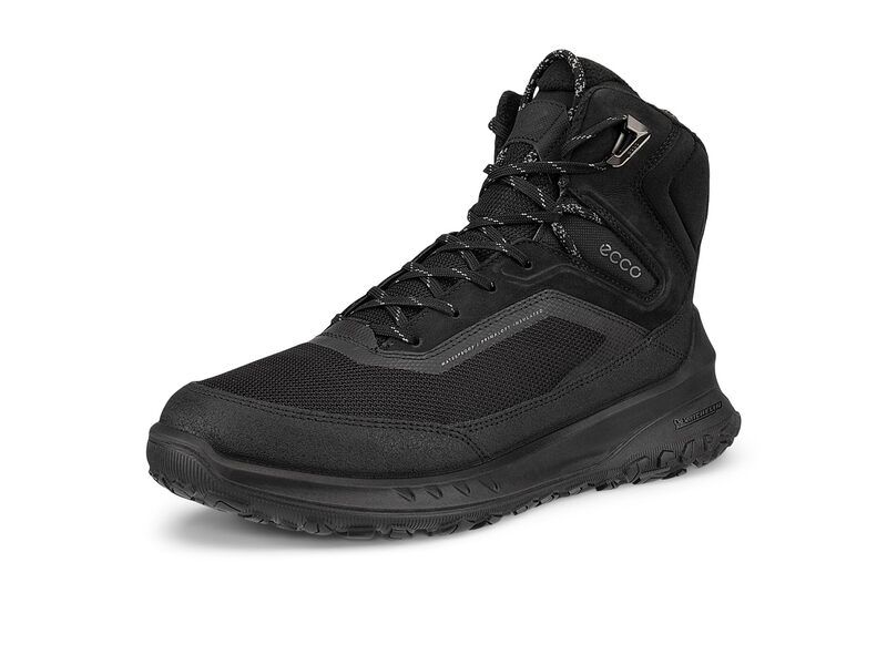 エコー レディース シューズ ブーツ・レインブーツ ECCO Sport Ultra Terrain Waterproof Mid Warm Hiking Boots BlackBlack NubuckPrimaloft ブラック