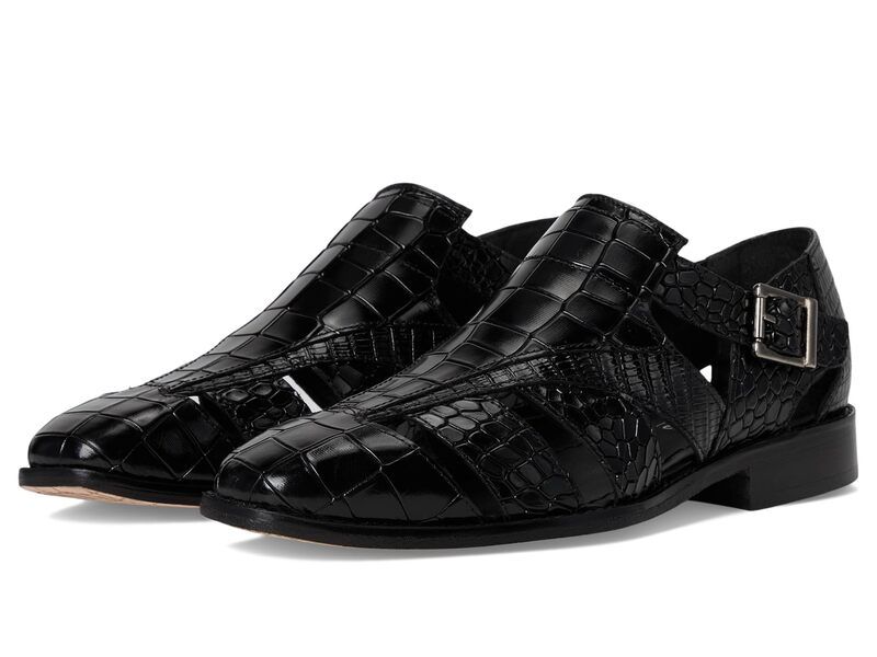 ステイシーアダムス メンズ シューズ サンダル Stacy Adams Calandro City Sandal Black ブラック