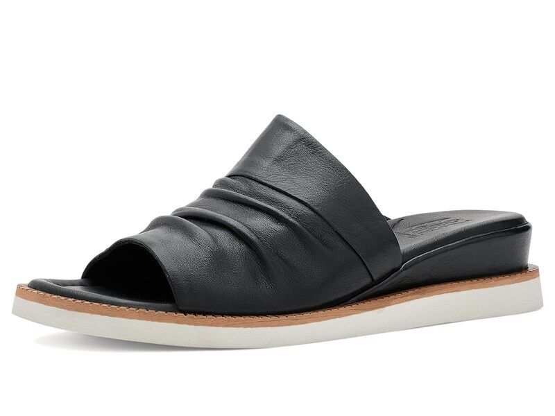 ミズムーズ レディース シューズ ヒール サンダル Miz Mooz Erin Wedge Sandals Black ブラック