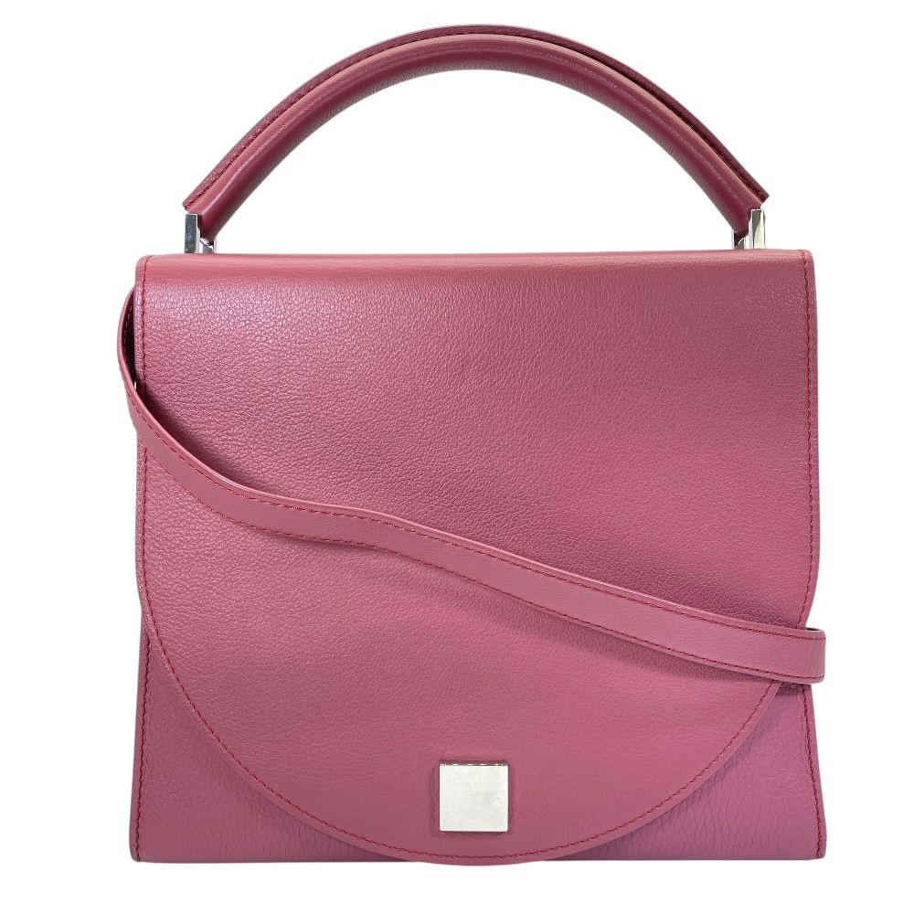 Camille Fournet カミーユ・フォルネ ハンドバッグ ショルダーバッグ 2WAY レザー ピンク系 洗練 高級感 上品 人気 おしゃれ エレガント