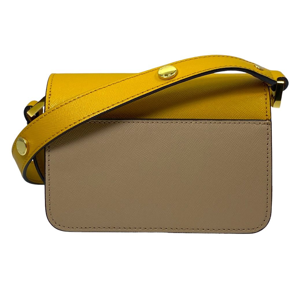 美品 MARNI マルニ TRUNK トランク ミニ ショルダーバッグ クロス 