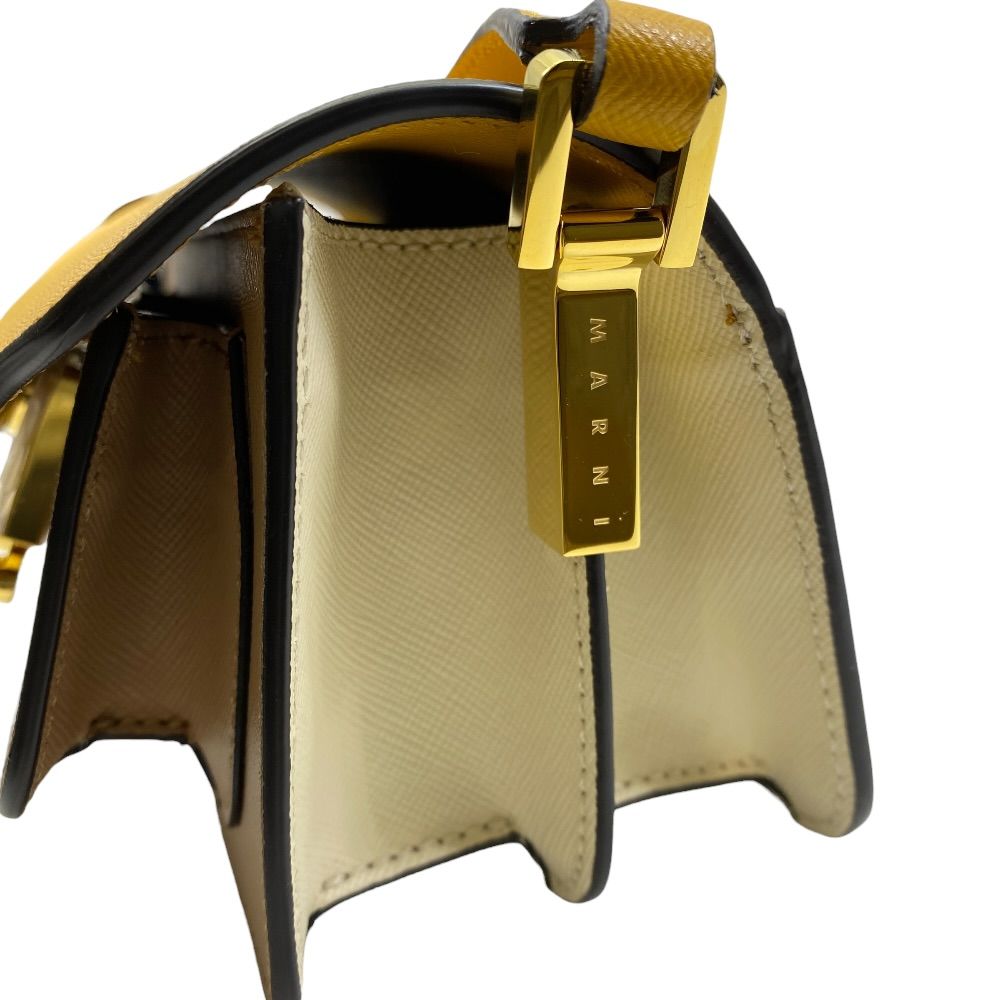 美品 MARNI マルニ TRUNK トランク ミニ ショルダーバッグ クロス 