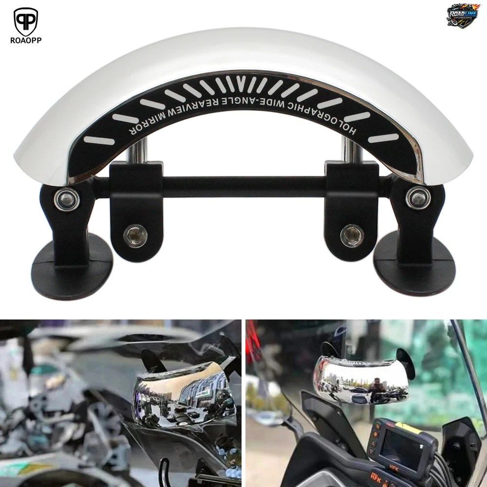ROAOPP製 オートバイ用 180度安全バックミラー BMW R1200GS LC R1250GS F900R F850GS F800GS S1000XR対応 後方視界良好