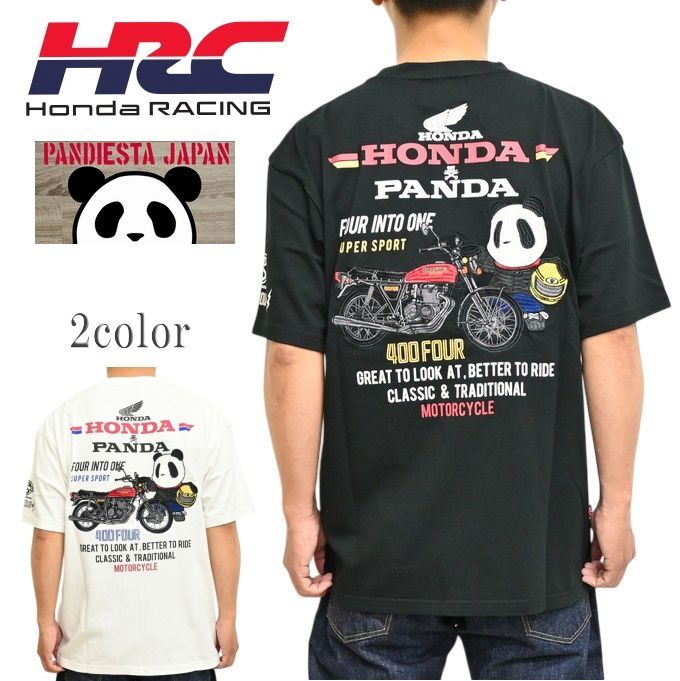 パンディエスタ ジャパン ホンダ 526506 半袖Ｔシャツ CB400FOUR 相棒 Tee PANDIESTA JAPAN HONDA コラボ トップス メンズ