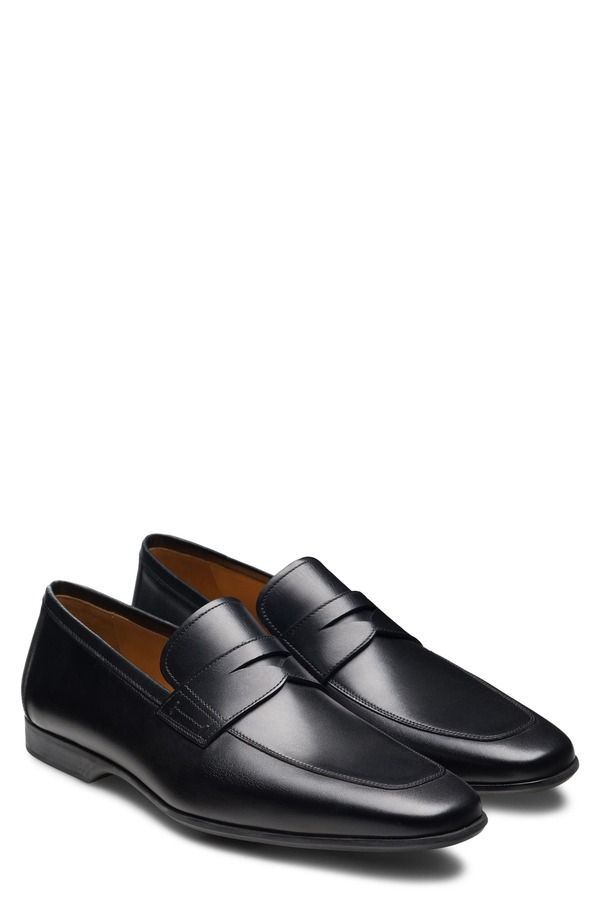 マグナーニ メンズ シューズ ローファー Magnanni Ramiro Penny Loafer Black ブラック