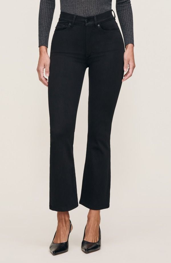 ディーエル 1961 レディース シューズ ブーツ・レインブーツ ジーンズ DL1961 Bridget Instasculpt Boot High Rise Crop Jeans Hail