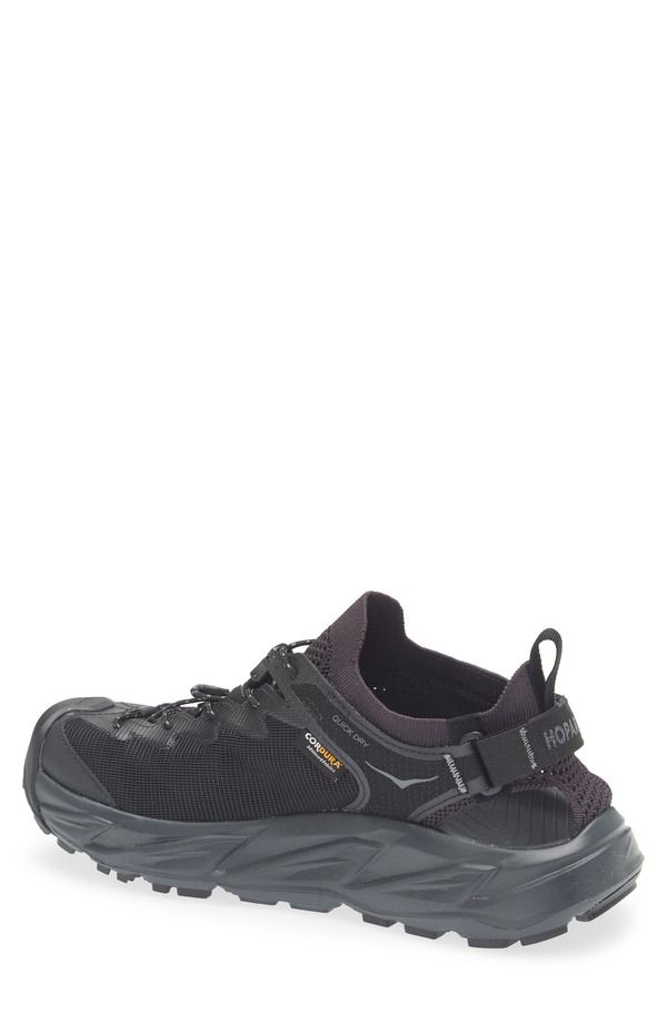 ホカオネオネ メンズ シューズ スニーカー HOKA Hopara 2 Waterepellent Hiking Sneaker Black Black ブラック