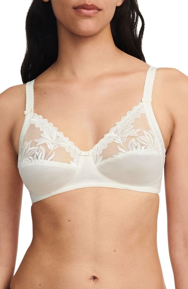 シャンテル レディース アンダーウェア ブラジャー Chantelle Lingerie Amazone Soft Cup Bra Ivory アイボリー