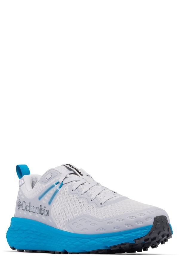 コロンビア メンズ シューズ スニーカー Columbia Konos TRS OutDry Waterproof Hiking Shoe Cumulus Grey Bluecho グレー