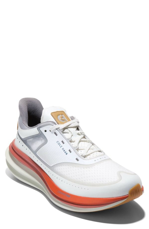 コールハーン メンズ シューズ スニーカー Cole Haan riginalGrand Quadstarunning Shoe White Titanium Silver Birch ホワイト