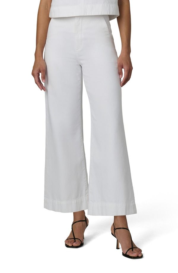 ジョーズ レディース ボトムス デニムパンツ ハイウエスト アンクル ジーンズ Joes The Clean High Waist Ankle Flare Jeans White ホワイト
