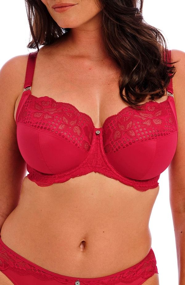 ファンタジー レディース アンダーウェア ブラジャー Fantasie Reflect Underwire Side Support Bra Red レッド