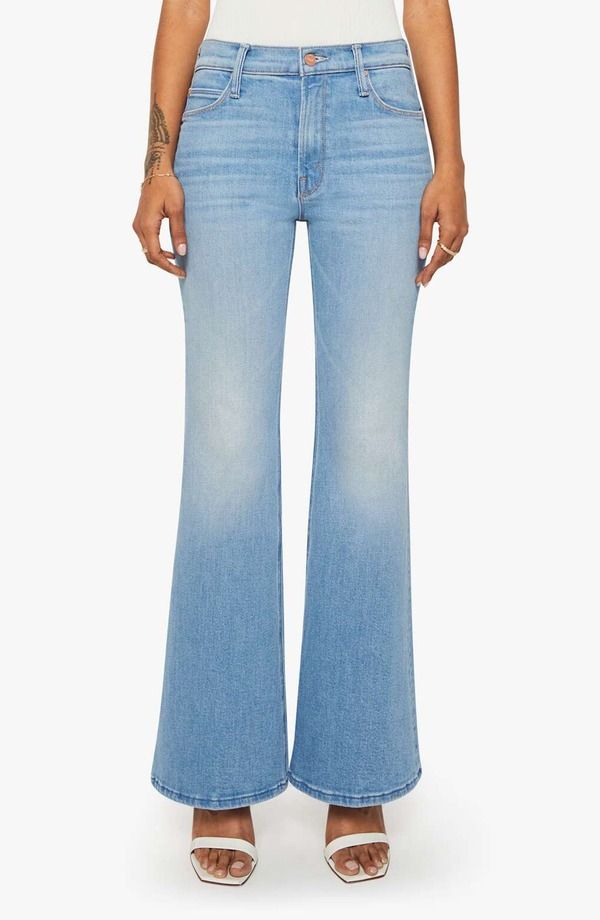 マザー レディース ボトムス デニムパンツ ハイウエスト ジーンズ MOTHER Lil Doozy High Waist Flare Jeans Room Service