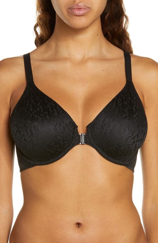 シャンテル レディース アンダーウェア ブラジャー Chantelle Lingerie Norah Front Closure Molded Underwire Bra Black ブラック