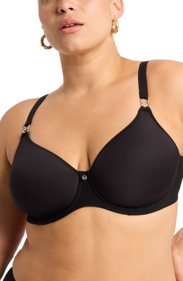 モンテル インティメイツ レディース アンダーウェア ブラジャー Montelle Intimatespacer Underwire Bra Black ブラック