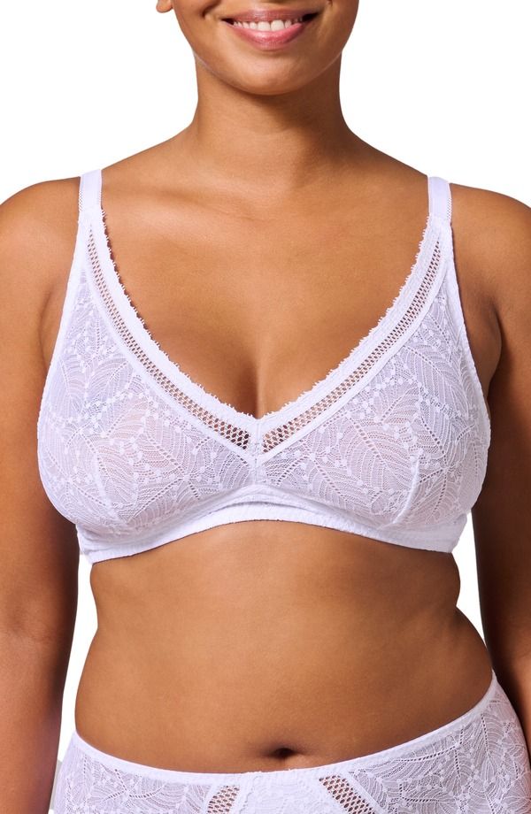 シモーヌペレール レディース アンダーウェア ブラジャー Simone Perele Comete Wireless Bra White ホワイト