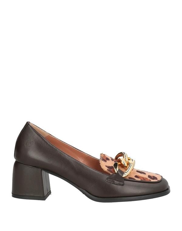 ポリーニ レディース シューズ スリッポン・ローファー モカシン POLLINI Dark Brown ブラウン