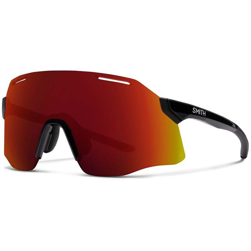 スミス メンズ アクセサリー サングラス・アイウェア Smith Vert Sunglasses Black ChromaPop Red Mirror ブラック