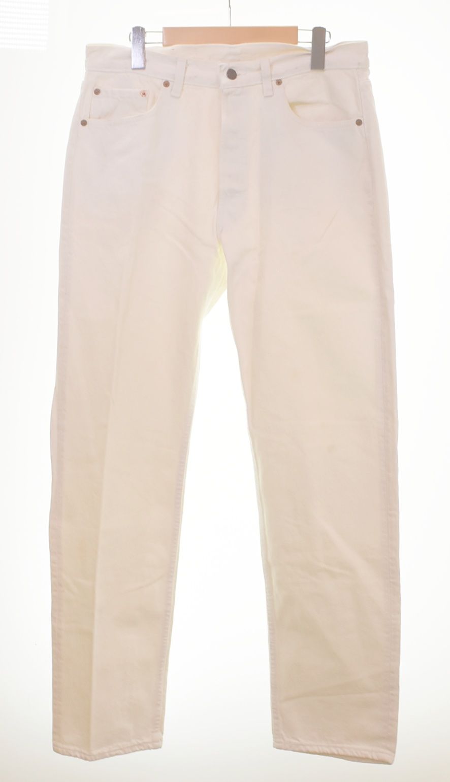 リーバイス Levi's 80s 501 Vintage White Denim ヴィンテージ ホワイト デニム 89年製 デニム ホワイト Lサイズ 34 103MB-995