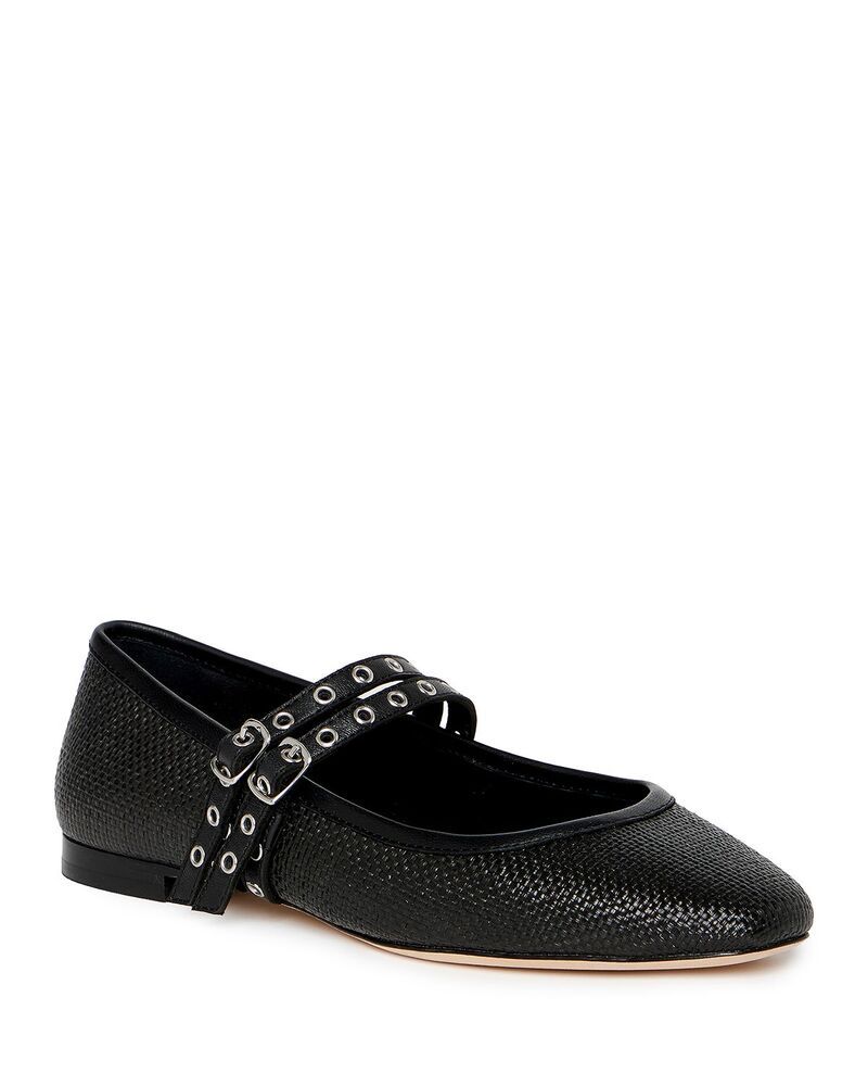 ペイジ レディース シューズ パンプス PAIGE Womens Jackson Buckled Flats Black ブラック
