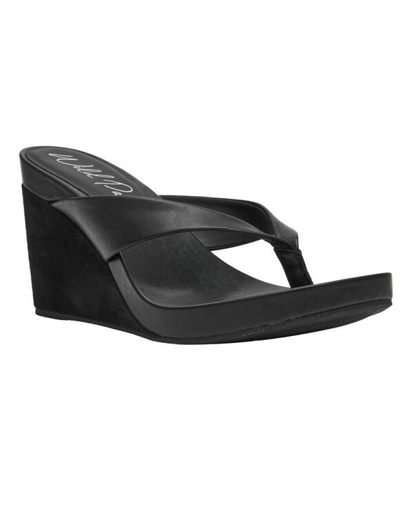 ワイルド ペアー レディース シューズ サンダル ヒール Wild Pair Womens Estelaa Wedge Heel Sandals Black ブラック