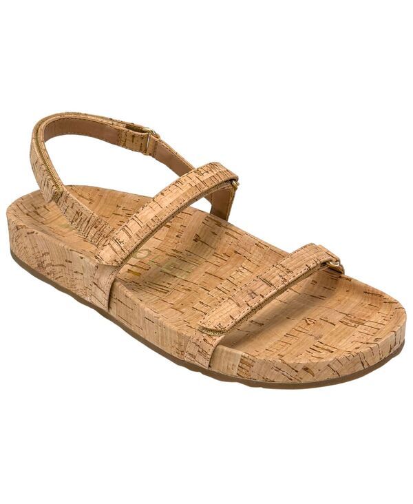 エアロソールズ レディース シューズ サンダル Aerosoles Womens Liana Open Toe Footbed Sandals Natural