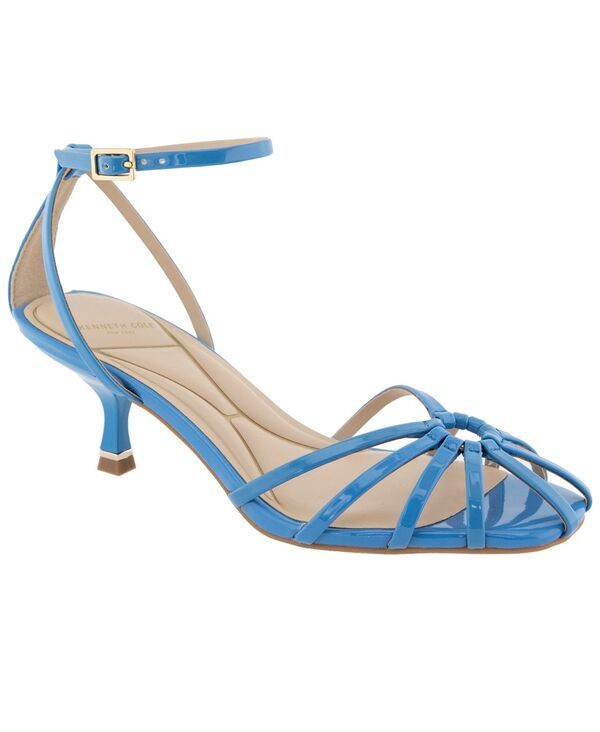 ケネスコール レディース シューズ サンダル Kenneth Cole New York Womens Genevieve Strappy Square Toe Dressandals Blue Patent ブルー