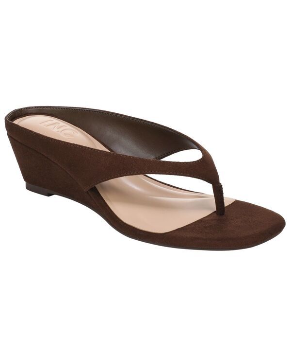 アイエヌシー インターナショナル コンセプト レディース シューズ サンダル INC International Concepts Womens Carliee Thong Wedge Sandals Rich Truffle
