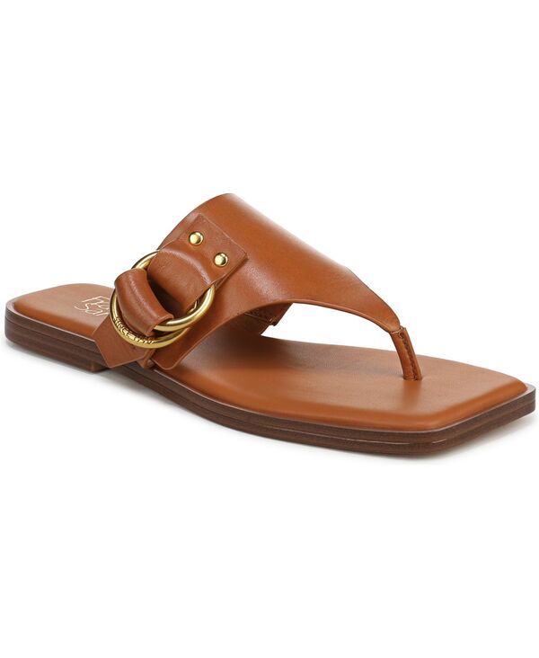 フランコサルト レディース シューズ サンダル Franco Sarto Womens Mavie Open Toe Thong Sandals Caramel Brown Leather ブラウン 21,286円